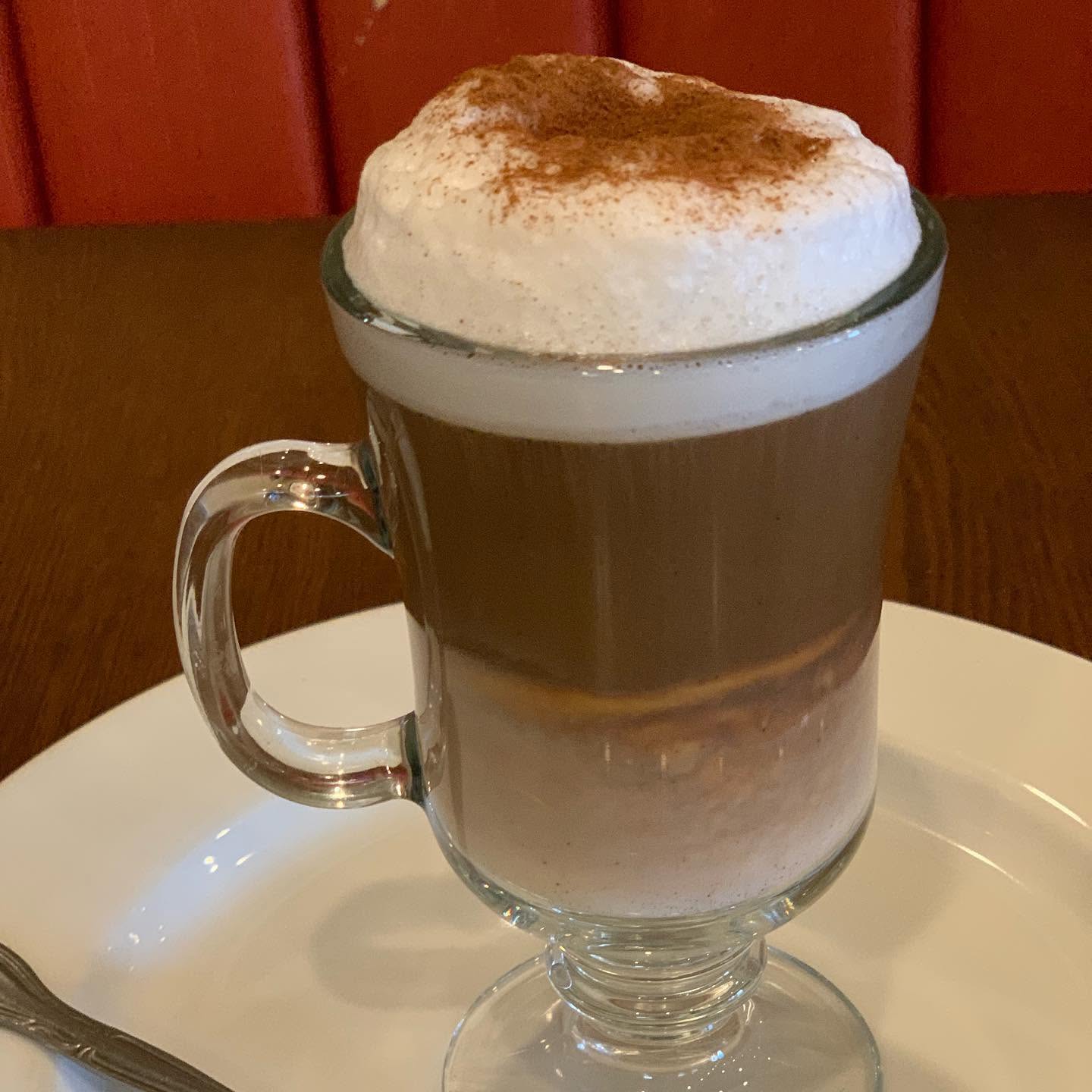 Cappuccino with frothed milk
